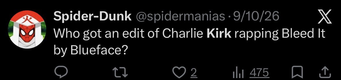 DoJojo22's tweet photo. @spidermanias “Dawg he’s so fucking goated. He uses his Stardom for “actual good”. 

The “actual good”: https://t.co/LvdNFvleqz