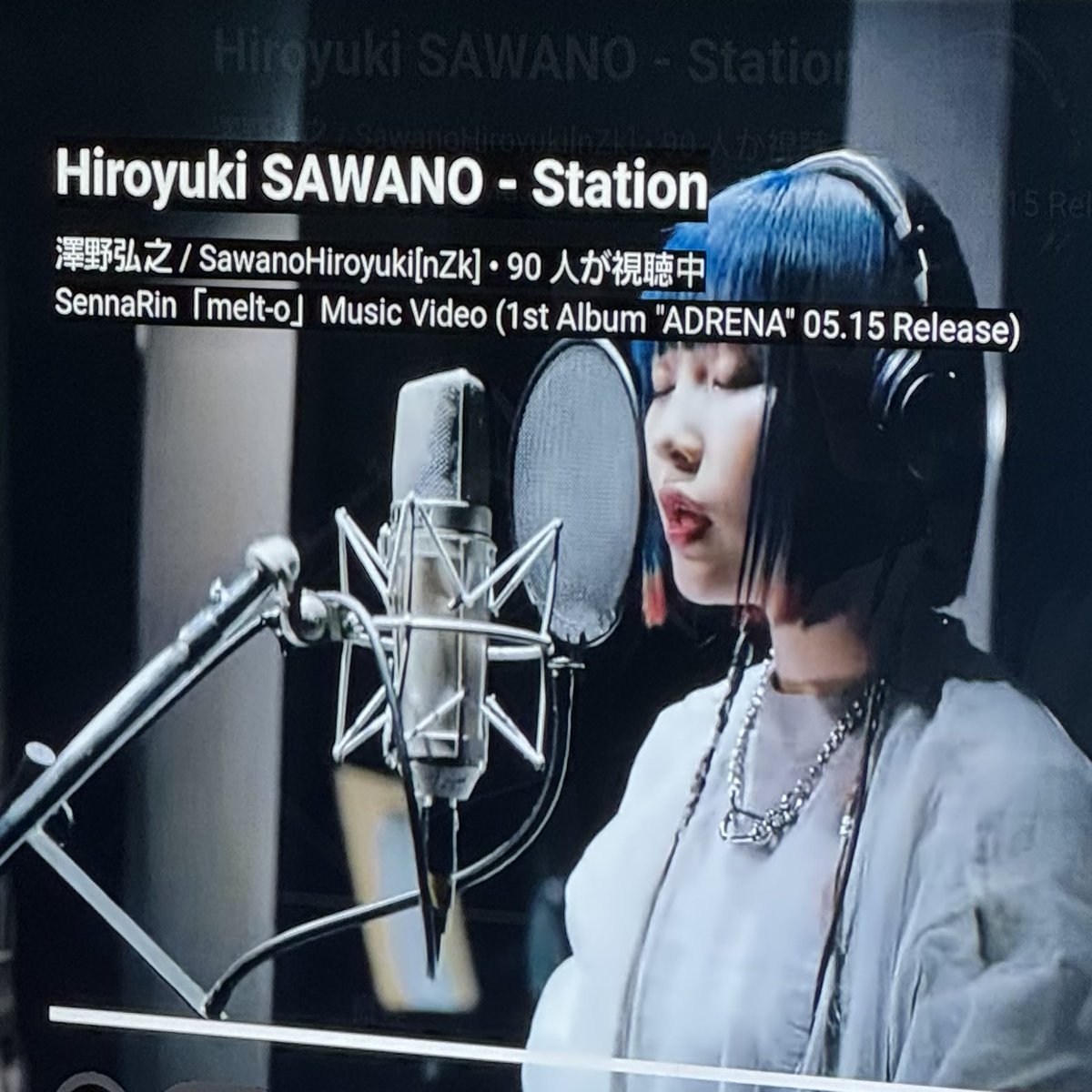 yayoii___'s tweet photo. Hiroyuki SAWANO - Station 耐久視聴
( ᐡ.  ̫ .ᐡ )❤︎
#SennaRin #澤野弘之 #melt #銀河英雄伝説 https://t.co/Dj3tbEBzWK