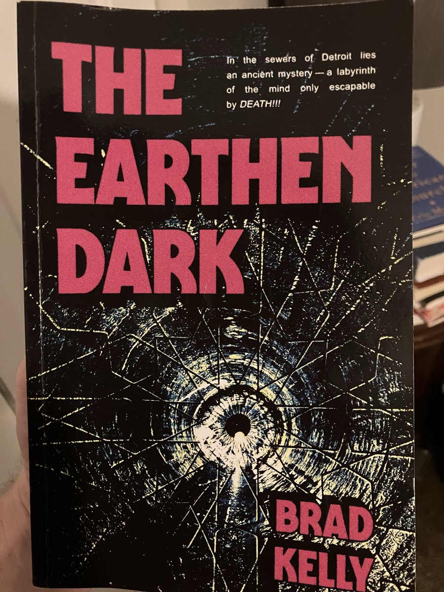 GODFOE_UNIVERSE's tweet photo. The Earthen Dark by @bradkelly is a compelling look into the darkness of man and the eternal unconscious of the world itself. I was lucky enough to read it this weekend and would recommend it. Brad hosts the @madmethodpod podcast and we were lucky to have him as a guest (link below). Check him out and pick up a copy of The Earthen Dark (link also below)👇