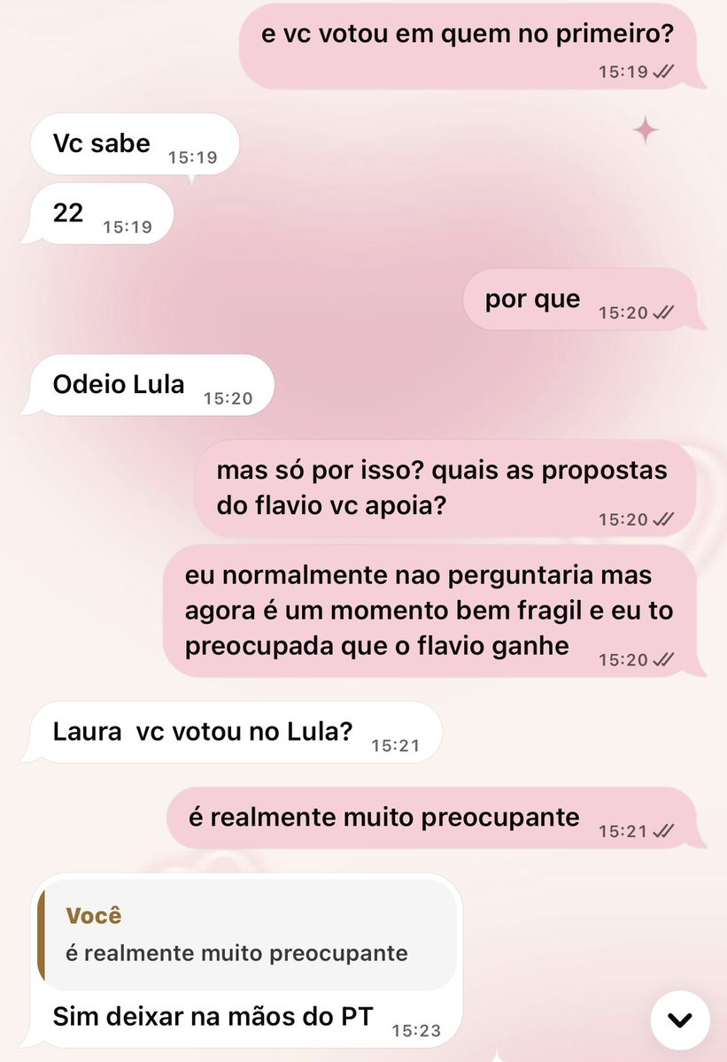 classyfilmnoir's tweet photo. antes de conversar / depois de explicar que tudo o que ela acreditava era fake news

gente, agora é o momento de ter paciência com as pessoas, ouvir e explicar com PROVAS e clareza o porquê devemos ser contra o flavio bolsonaro no poder https://t.co/n7KArU7UbA