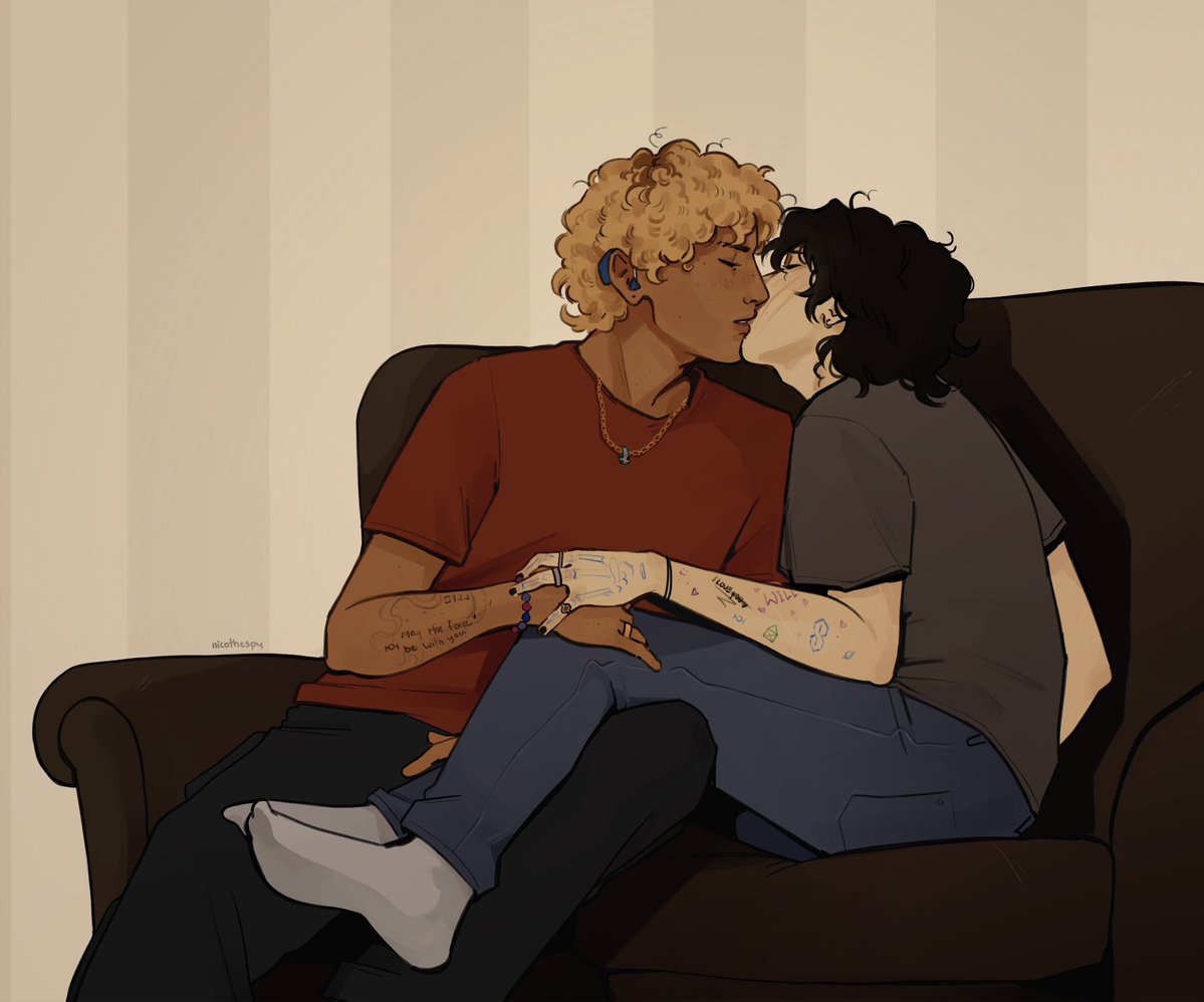 nicothespy's tweet photo. these are my medics bro i’m gonna die 😭😭

#nicodiangelo #willsolace #solangelo https://t.co/P3S4GHCZ6h