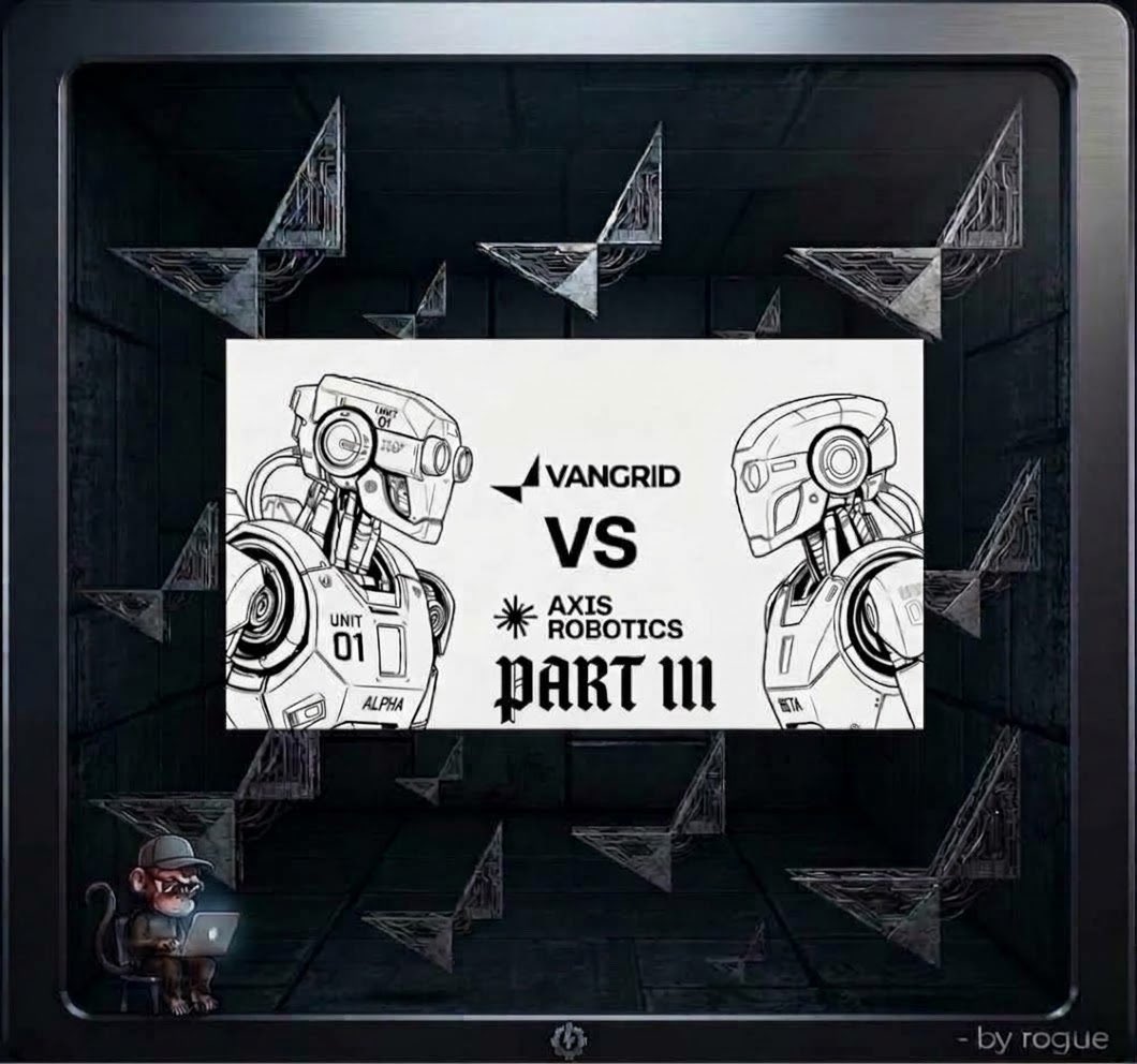 ROGUE_of_Web3's tweet photo. VANGRID vs AXIS ROBOTICS Part III 🤖‼️

we talked about the tech.

we compared the data, funding and their ecosystems.

but there’s one thing you can’t really measure with a funding round or metrics from dashboards..

- and that’s COMMUNITY‼️

at the end of the day, a project is more than what it is building…

it’s the people who keep talking about it, interacting with its product, creating around it and showing up when the timeline moves on to the next shiny thing like it always does that matter the most.

these are the people that really hold a project down, the real backbone imo.

and this is one point both Vangrid and Axis get very interesting again.

this brings us to ROUND 4: COMMUNITY.

- @axisrobotics kicked off first, straight into Kaito arena, Infact it was the first project on @KaitoAI v2.

their creator program launched with 0.25% of the total $AXIS supply allocated to creators and Kaito stakers.

Epoch 1 has already ended officially and you can tell it was a success.

the numbers were pretty serious and it speaks for itself.

about 5,341 creators joined Epoch 1‼️

now Epoch 2 is live already.

this campaign has helped Axis build a pretty good creator layer around the project, with Kaito becoming a major part of how their community formed and compete around Physical AI on the timeline.

- then there’s @vangrid_io 

Vangrid took a different route with @NucleusCodes.

its current Nucleus campaign has almost 2000 contributors enrolled, with $100K allocated to the top 300 contributors.

honestly…

you probably don’t even need the numbers to know the campaign has worked.

Vangrid has been everywhere on the timeline!

the Nucleus campaign has pushed the project into conversations far beyond the people who were already following Physical AI.

and credit where it’s due:

@NucleusCodes do know how to turn a project into a conversation.

there’s another interesting difference too.

Axis x Kaito focuses more on creator mindshare and quality content.

Vangrid x Nucleus is mostly about contribution volume + signal

different platforms.

different campaign structures.

different communities forming around them.

but both campaigns are doing something bigger than simply putting rewards in front of creators.

they’re turning the community into another layer of the product’s story!

I believe this is the best place to end this series.

after three parts, I think it’s clear enough that there really isn’t any competition between these projects.

they’re building different things.

they’ve attracted different communities.

they’ve taken different routes.

but they’re proving the same thing:

Physical AI needs people just as much as it needs machines.

the builders.

the researchers.

the contributors.

the creators.

the COMMUNITY.

all of this is what turns infrastructure into an ecosystem.

the trilogy ends here. 

but the Physical AI race…

we’re probably still very early.