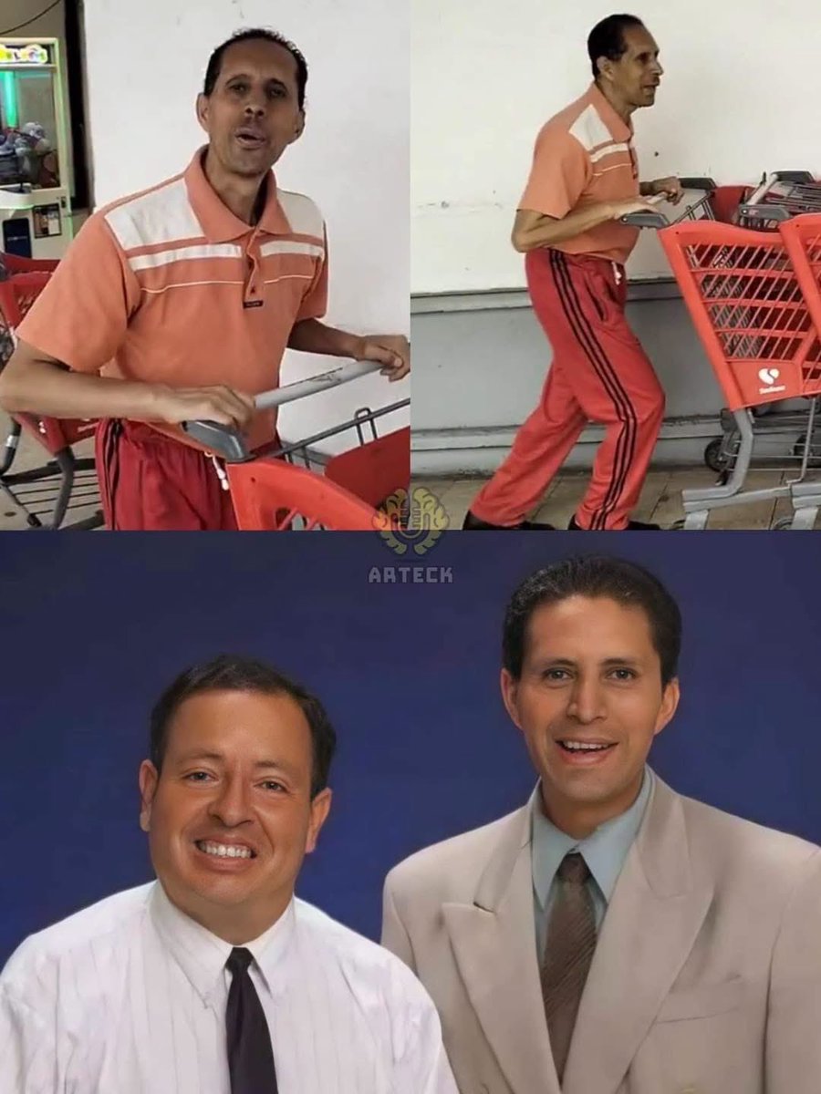 VigiaCiudadano7's tweet photo. El comediante Miguel Luis compañero de Sammy Pérez, ahora trabaja acomodando carritos en el súper para sobrevivir. 

“Ni modo me vine a trabajar aqui, de cerillito y a acomodar los carritos del súper, ayúdenme porque tengo mucho calor y no hay chamba”. 

Internautas piden a Eugenio Derbez que le dé trabajo.