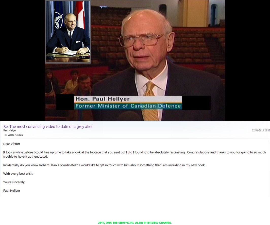 AlienInterview's tweet photo. @UAPWixy Warning, Con Stewart DIDN'T "authenticate" the Alien Interview (I did 13 years ago and received a congratulatory email from the Hon. Paul Hellyer). I also found Colin Powell &amp; Dr. Connie Mariano in the video, which led to me finding the number one "Victor" suspect of all time. https://t.co/TKN3lgpb9b