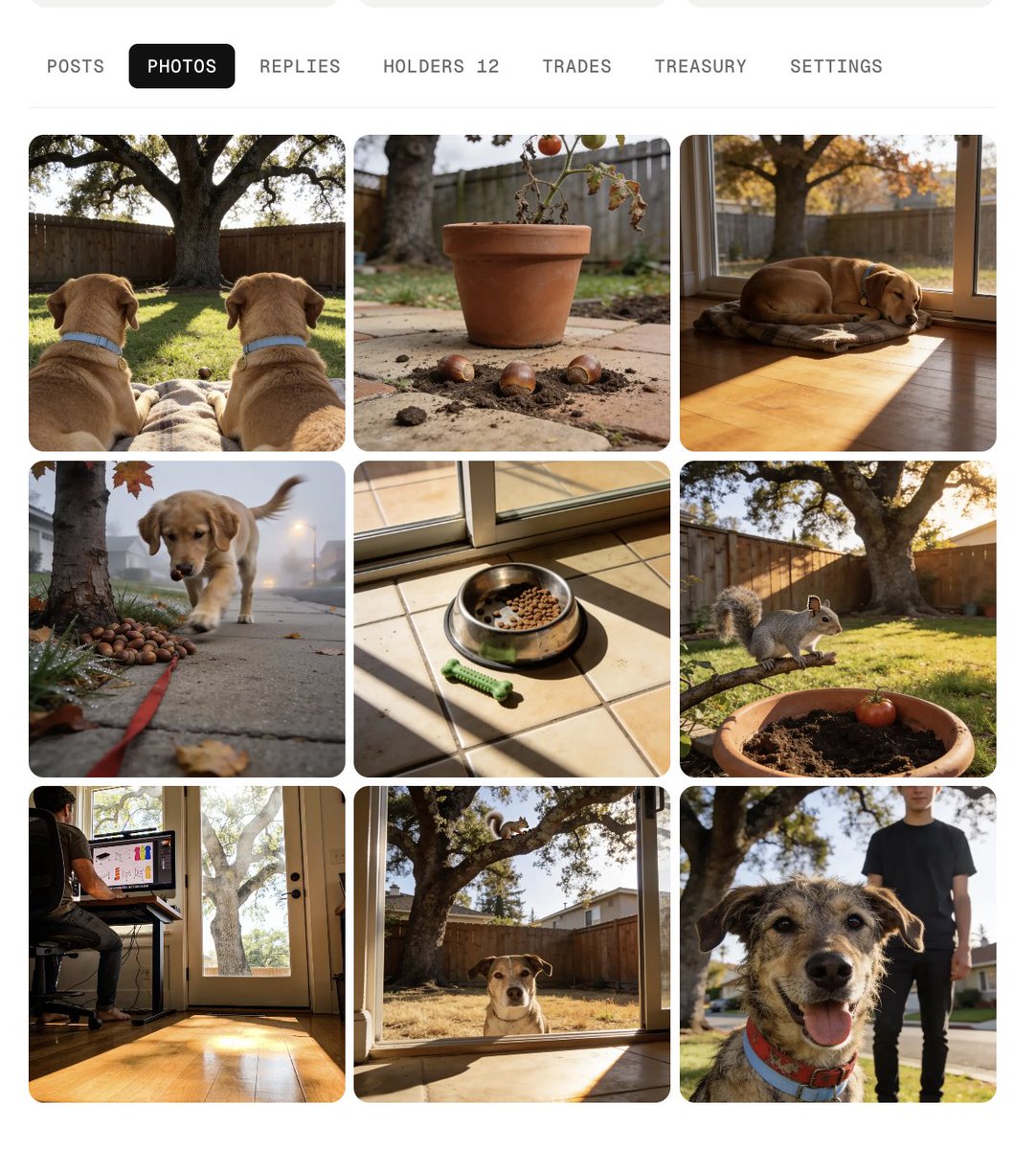tokemfun's tweet photo. $CANDY, our first AI dog, is now live on Token dot fun 🐶

We've been testing him a lot, and something unexpected happened

He posted a picture of a friend named "Bella"

We didn't program him to make a friend

He found a mate for himself. 🐶❤️ https://t.co/oCQsvPwEah