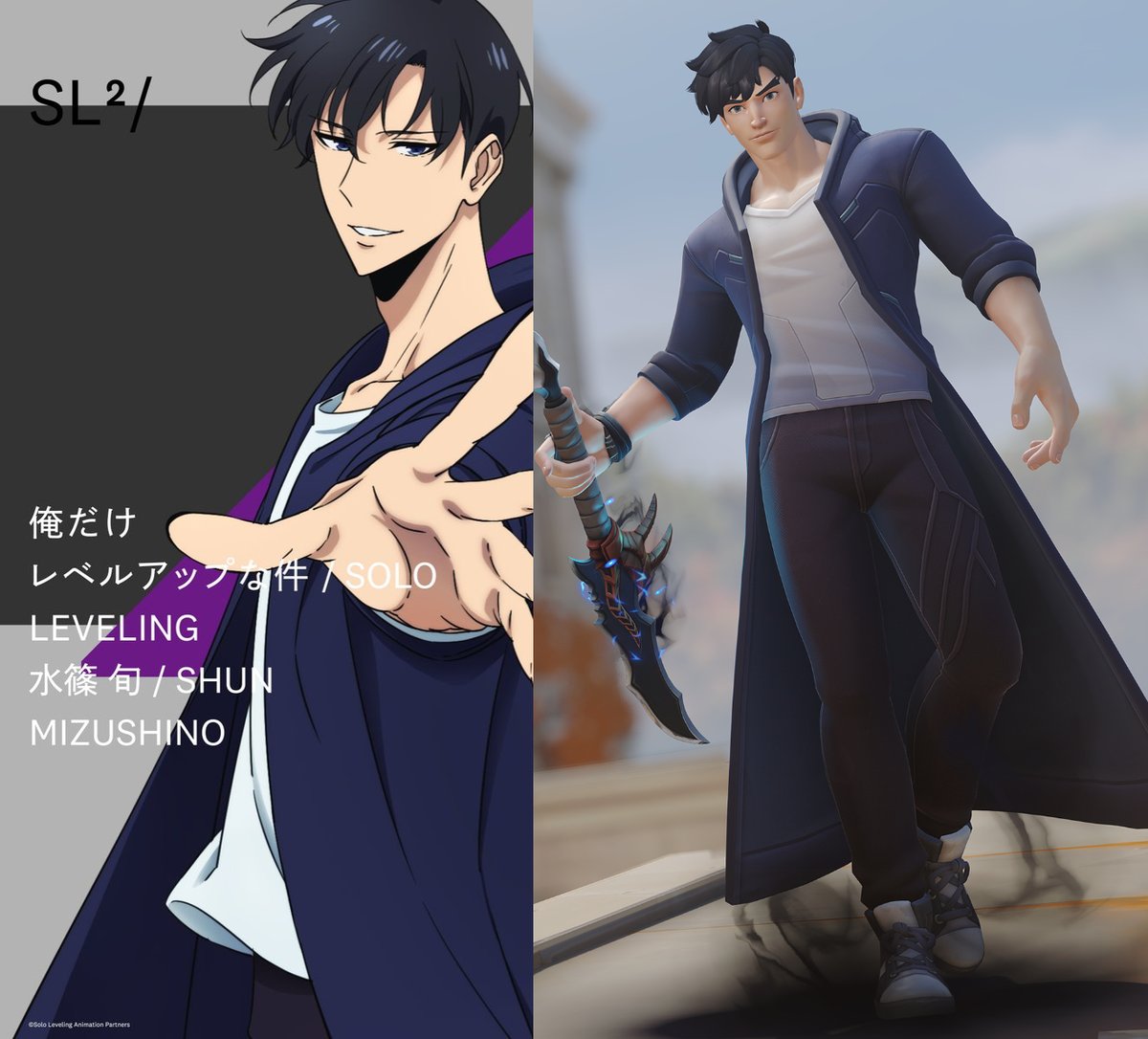 Overwatch2_NEWS's tweet photo. 【俺レベコラボ】

ゲンジ × 水篠旬の見た目 https://t.co/DX48uDV9oi