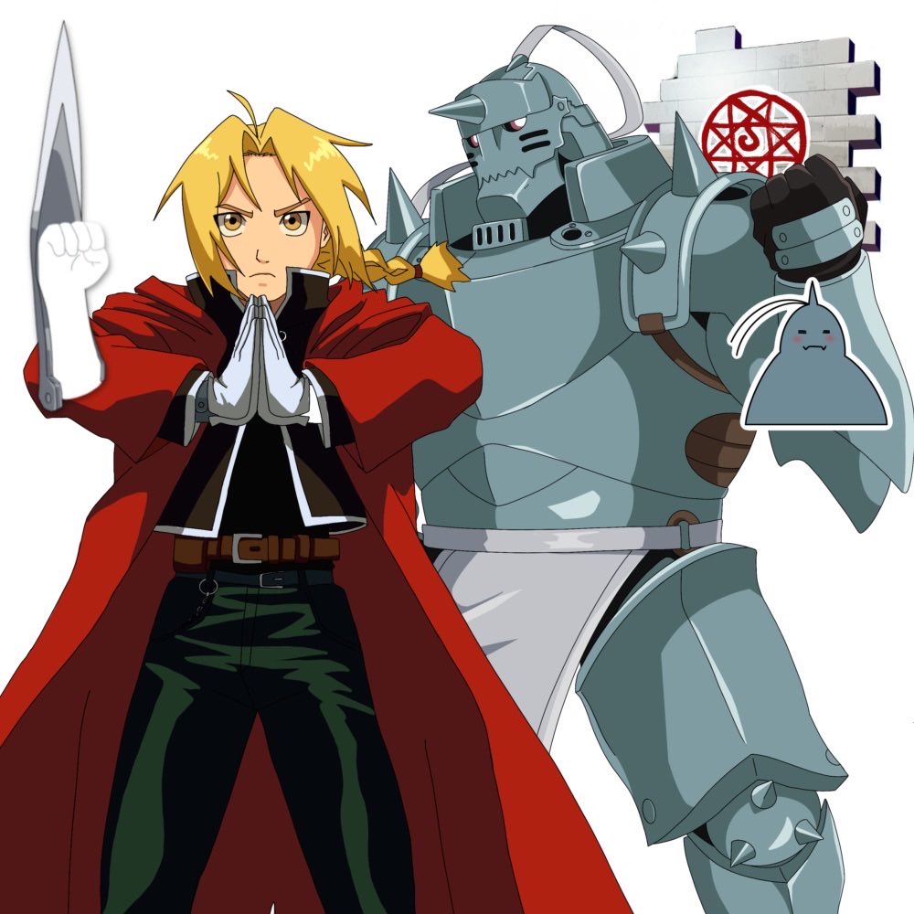 melokirstein's tweet photo. Day 277 of asking for a FullMetal Alchemist X Fortnite Collaboration!
#FMAxFortnite @Fortnite @SquareEnix @aniplexUSA #fullmetalalchemist #AlphonseElric #EdwardElric #FMAB @Crunchyroll https://t.co/6bI2L7T4CN