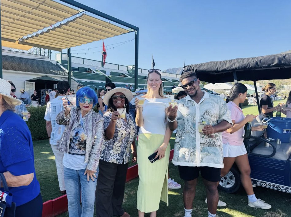 ImaginekAI_AI's tweet photo. A polo club. A rosary. A rocket company.

Yesterday all three ended up in the same photo. 

Most people will watch the space economy happen on the news. The @CopernicSpace Passport family was toasting it in the Santa Barbara sun. 🥂🐎

Here's who was at the table:

@LadyRocketSpace , who has already sent cargo to space and is doing it again. Passport Holders can now acquire rocket cargo, including digital rocket cargo for NFTs and more. This mission supports veterans, horses, veteran dogs and more.

@ImaginekAI_AI , teaching people and building the tools that bridge them to this technology. Because the future should have room for everyone with a dream.

I'll be honest. Standing there with my glass raised, I felt so grateful. I grew up in a small town believing God put a vision in me. Yesterday I watched that vision take a seat at a table where history is being made. This team moves forward every single day, and I'm honored to move with them.

@Grant_Blaisdell , thank you for pulling out the chair for @ImaginekAI_AI . You and Lady Rocket built this table, and you keep making room for more.

To our Ohana who couldn't make it, especially Amanda @FraizeRBeam , Sue, and Paolo: your seats were saved and your spirit was there. We missed you! 

The next IRL event is coming, and there are open seats.

Reply 🚀 if you want one.
