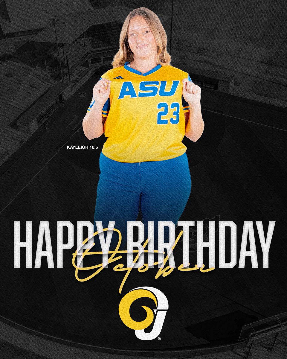 AngeloStateSB's tweet photo. Celebrating Our October Birthday 🎂 

#RamEm #RamFam https://t.co/cOoUnvFFZT