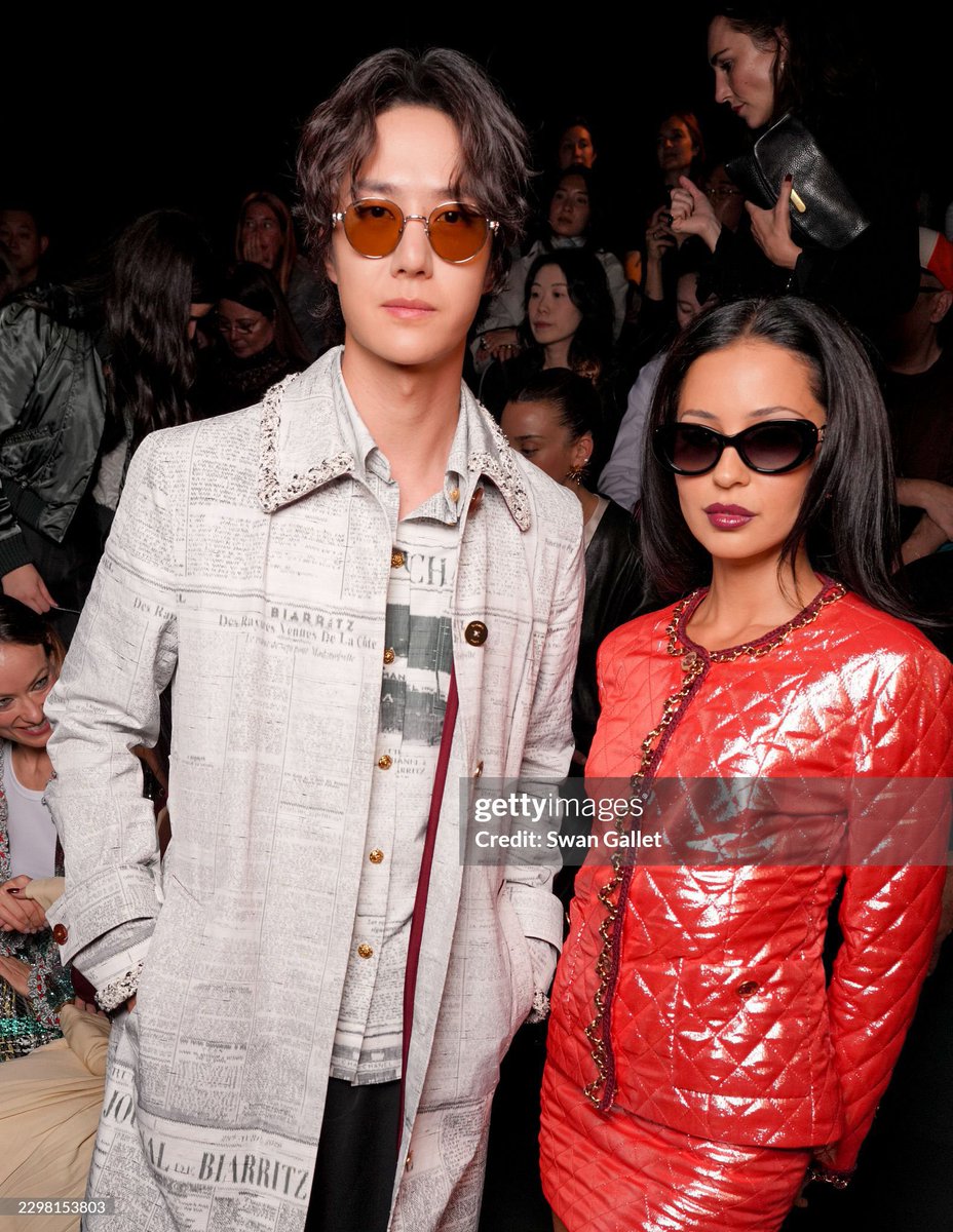 sera_8597's tweet photo. The best part of Paris Fashion Week 2026 for me?

Wang Yibo with amazing actresses - Rebecca Ferguson and Alexa Demie. What an amazing week!
#WangYiboxChanelSS27 #WangYibo https://t.co/rtZ6Eps3k0