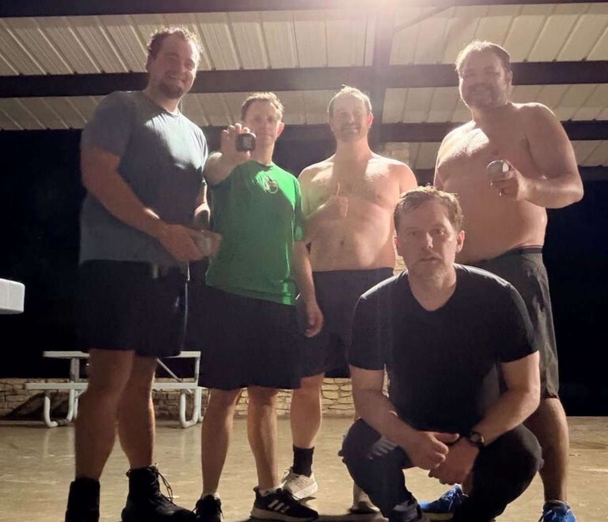 F3Waco's tweet photo. 5 at Death Star to start the week. Fitness. Fellowship. Faith. Get up, get out, and get after it. 🌅💪 #F3Waco #DeathStar #FitnessFellowshipFaith #F3 #254F3 https://t.co/b3TeMTw33g