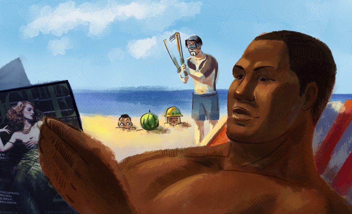 Gooseshmel's tweet photo. Day 5: Summer

Vacation of Majima Construction crew
#rggtober2026 #rgg #yakuza #龍が如く https://t.co/rFb6i3rd1u