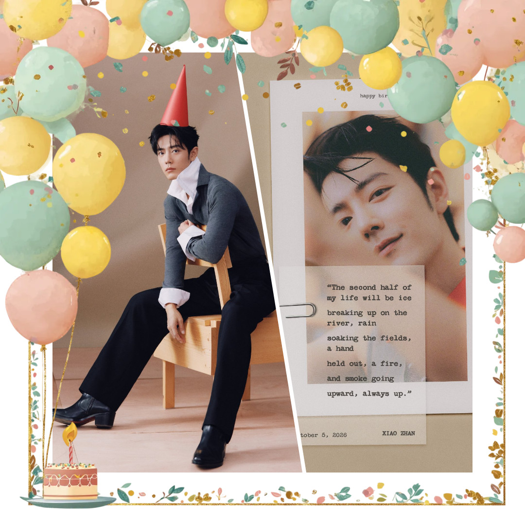UlhJT's tweet photo. Я просто не верю, что этому юному красавцу сегодня 35 🥳🥰😍😎😊 Сяо Чжань, ты - лучший! 👑 https://t.co/edBRXRNVTL