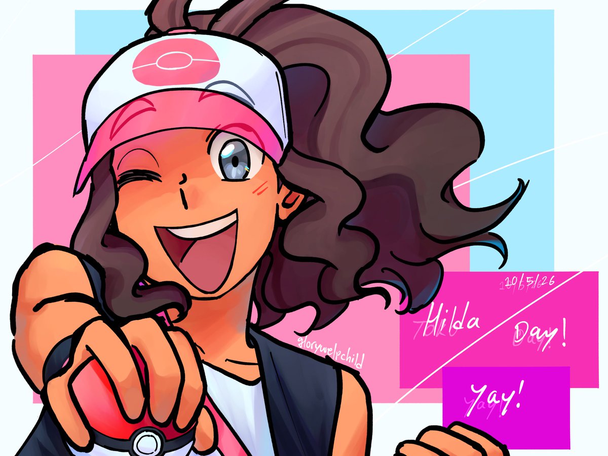 glorywelpchild's tweet photo. apparently today's toko/hilda day!! hilda!! yay!!
#pokemon https://t.co/8Q7PrVjrRq