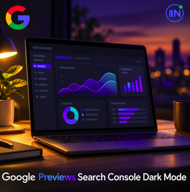 achille610's tweet photo. Google has previewed Search Console in dark mode. Event reports describe a mock-up and forthcoming support, with no firm release date yet. A useful interface update to watch—without new reporting capabilities announced. #GoogleSearch #SearchConsole #SEOTools #SEO #NetContentSEO https://t.co/nSBS1TDkZA