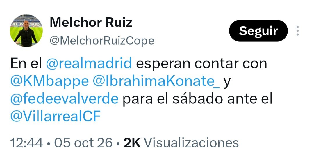 Bajarlaalpasto's tweet photo. Hola @MelchorRuizCope, tú mismo confirmas que mentiste y que Valverde nunca tuvo un esguince grado 3... imagino que rectificarás. https://t.co/9DXUVkwfyY