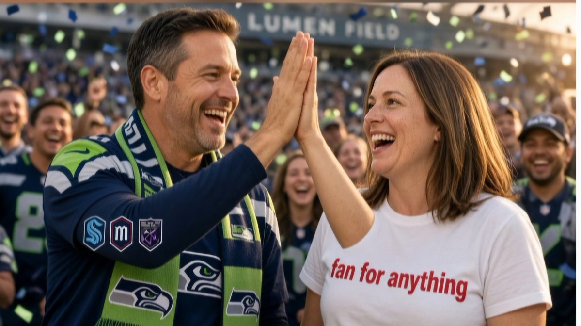 danseafan's tweet photo. THAT WIN STILL HITS πππ
Hawks 30, Chargers 23. Frankie and I are riding this high all Monday long.
Dan The Fanβ’ β Seattle through and through.
π€ #DanTheFan #Seahawks #GoHawks #12s #Seattle https://t.co/9kN5OyNRvk