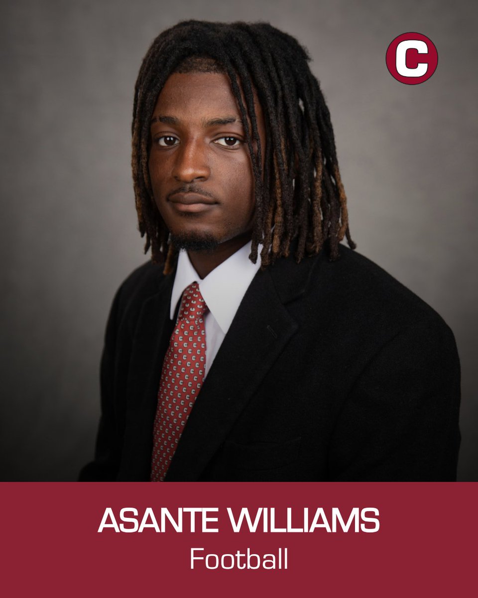 GoCentenary's tweet photo. Male Athlete of the Week: Asante Williams (Baton Rouge, La.)

Sophomore WR caught a 74-yard TD from Stephen George, one-handed over the shoulder, to put the Gents up 17-7.

#GoCentenary  #GentsFootball #GoGents #D3Football #AthleteoftheWeek https://t.co/01g2tvuf2S