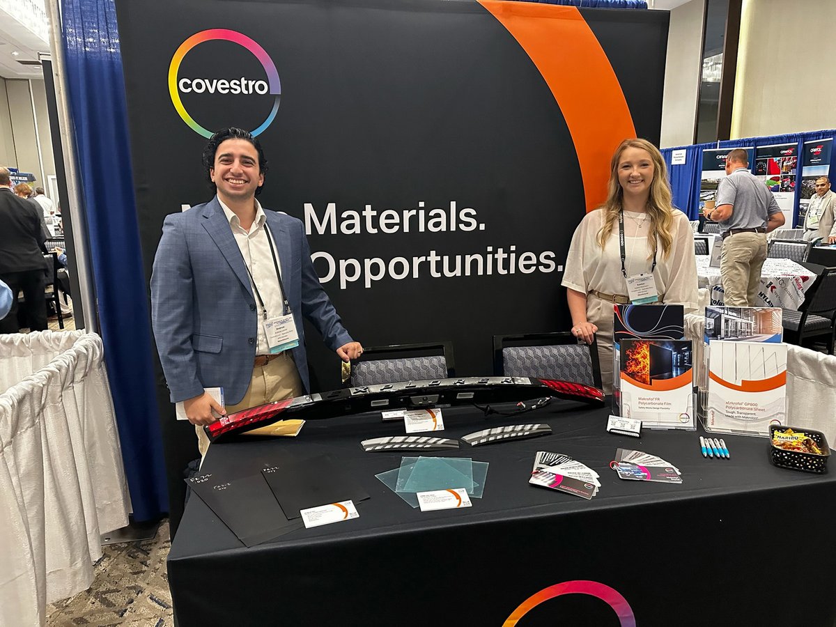TaraMajdalani's tweet photo. Team #Films at @CovestroUS has been unstoppable lately, unveiling new flame-retardant, impact-resistant, and clear films for electronics, medical and energy applications. 

👀 https://t.co/2snT8X5YjZ https://t.co/7gKzYqecA4