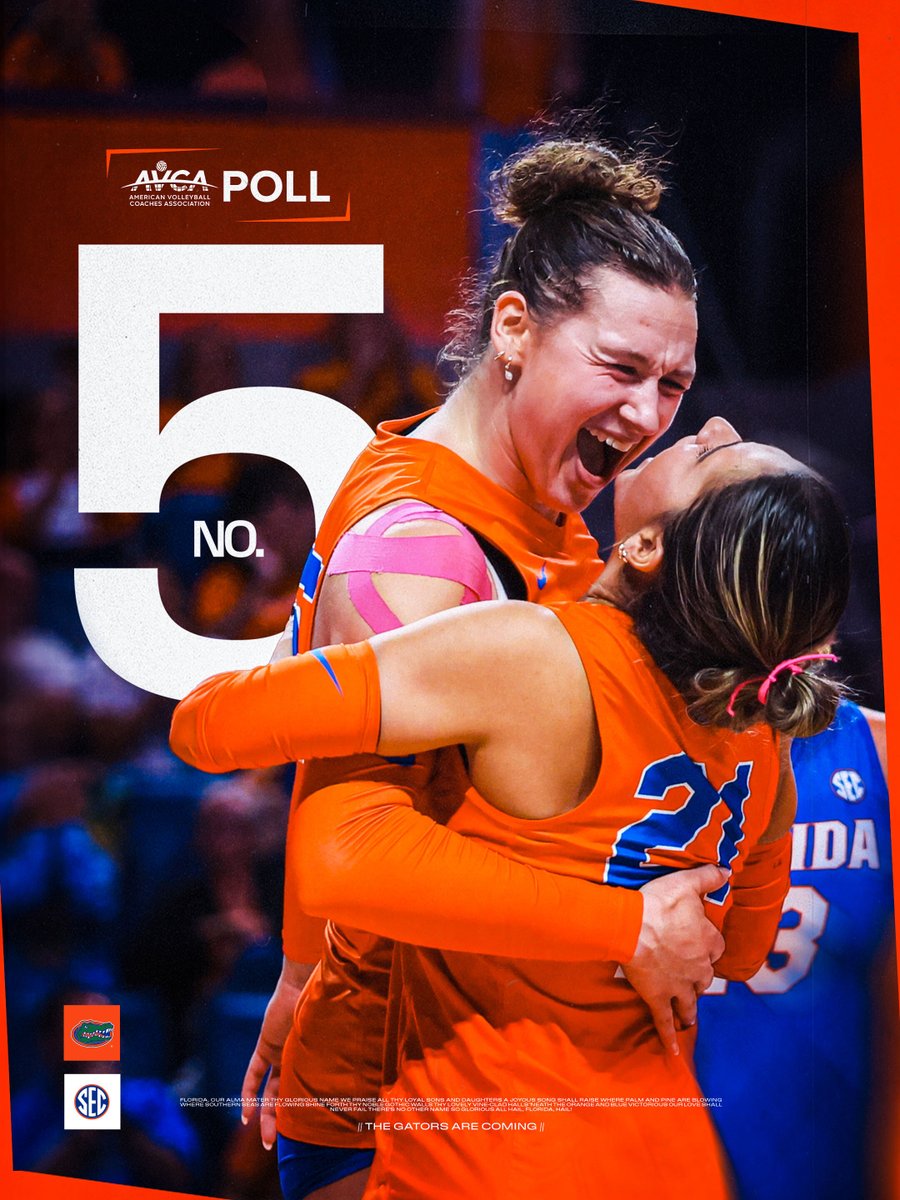 GatorsVB's tweet photo. The Gators are coming. https://t.co/pDPvfJ168K