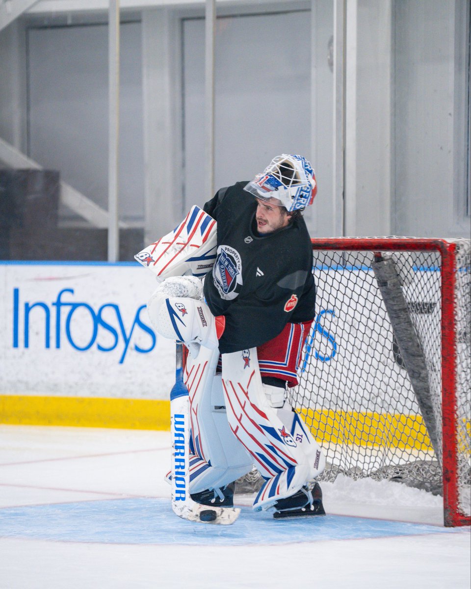 NYRangers's tweet photo. Honing the craft 😮‍💨 https://t.co/UWcIQZU993