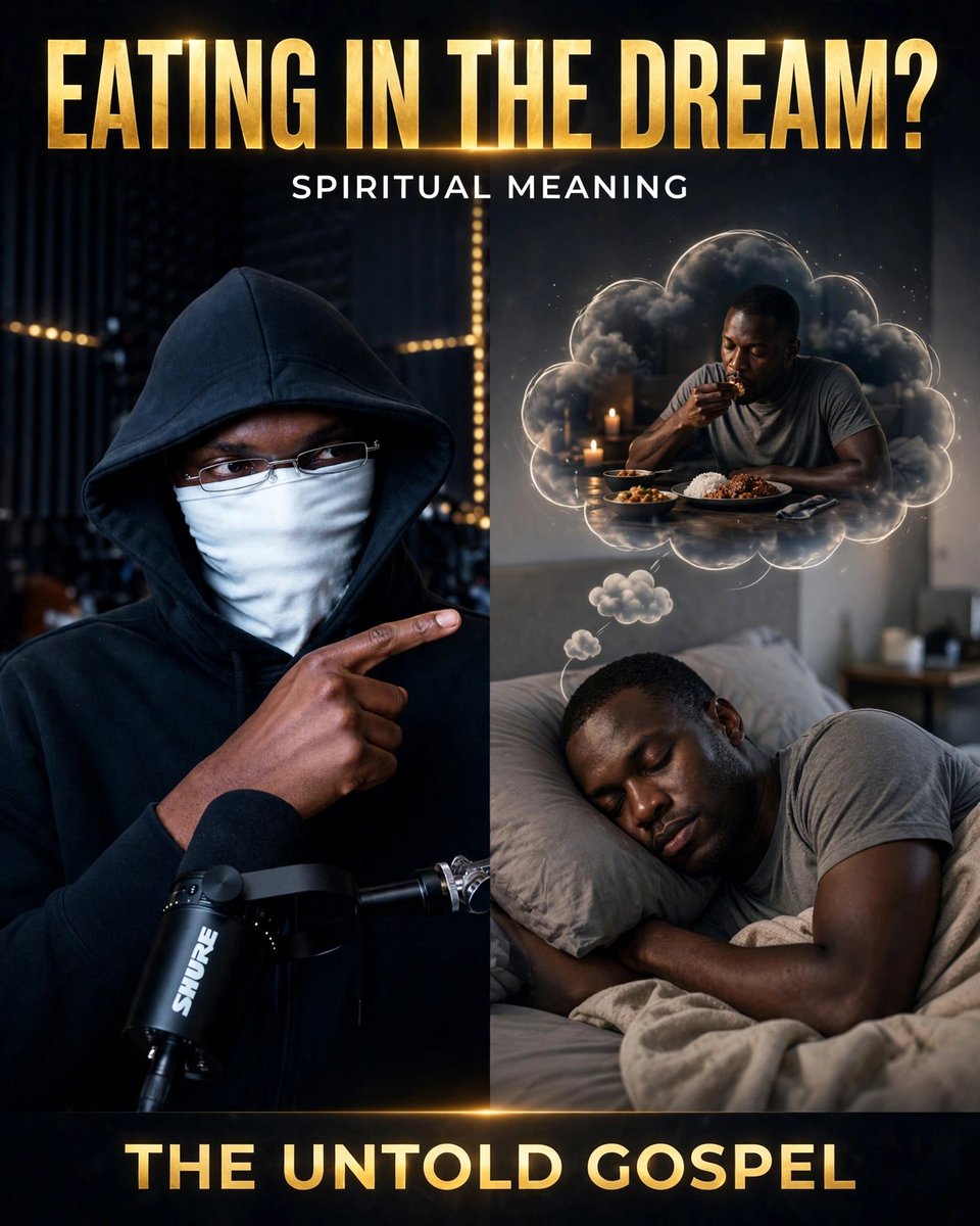 UntoldGospel7's tweet photo. DREAM INTERPRETATION Ep. 3 🛑 

The Meaning To The Dream Of Eating In The Dream Is In The Comment Session 

Remember To Follow The Page...

#Dreams #Dreaminterpretation #koinonia #AgbaraNla https://t.co/1jdPo2YM0X