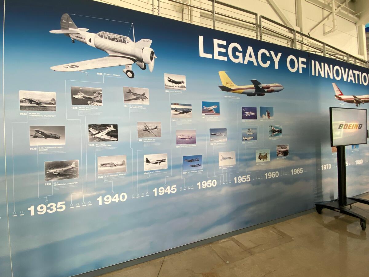 futureofflight's tweet photo. We’re celebrating #ManufacturingMonth with Gallery displays honoring generations of #TeamBoeing past and present, whose expertise has advanced aerospace manufacturing and paved the way for the future of flight. #BoeingFutureOfFlight

Tickets: https://t.co/TJznLhxKvB https://t.co/QTnR3De2o8
