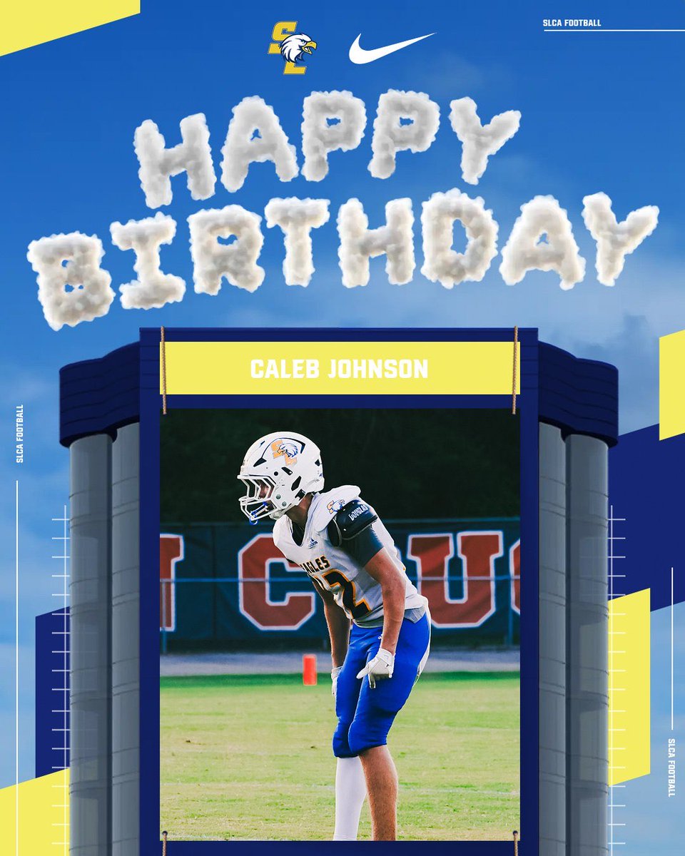 FootballSlca's tweet photo. Happy Birthday Caleb! #WinToday https://t.co/7GzbtE7o6L