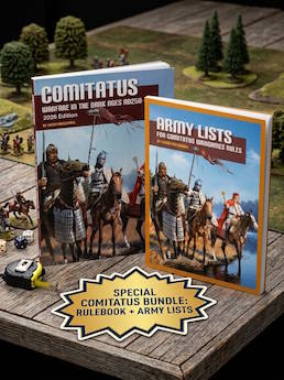 CaliverBooks's tweet photo. COMITATUS-WARFARE IN THE DARK AGES AD250-100 BUNDLE
£38.50
'"RULES plus ARMY LISTS. #Comitatus is a complete set of wargames rules designed to simulate warfare in Europe & the Mediterranean from about AD 250 to 1100....
https://t.co/wcymrMO8ge
#Wargaming #Wargamesrules https://t.co/BzN8ZDSpQj
