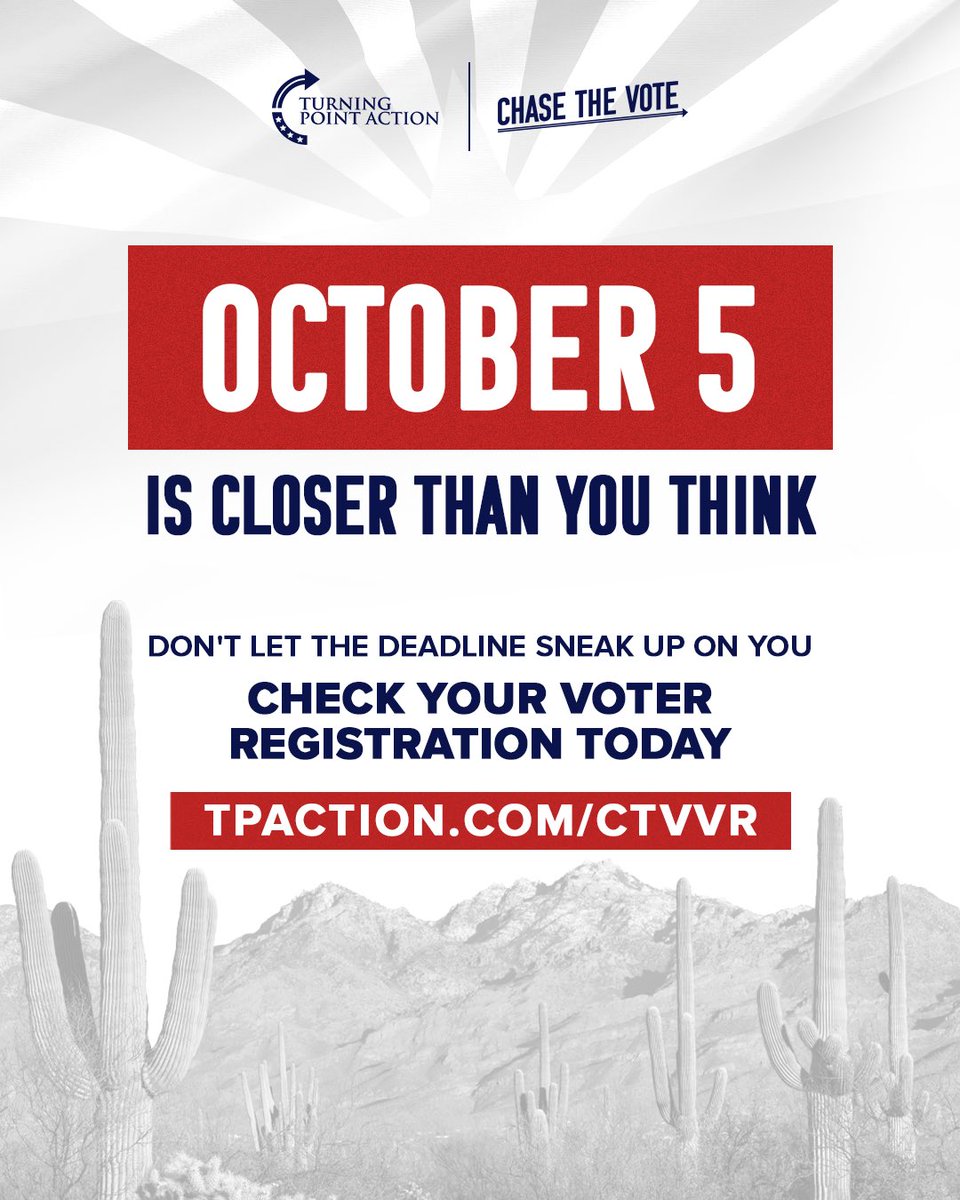 chrisroseaz's tweet photo. Everyone, go check your voter registration status! 🇺🇸🗳️ The future of our state depends on YOU getting out and voting! Every single vote matters, so make sure you’re registered and ready to vote. Go to https://t.co/iQJURF31IK today and check your status or get registered! Let’s get out the vote! 🇺🇸