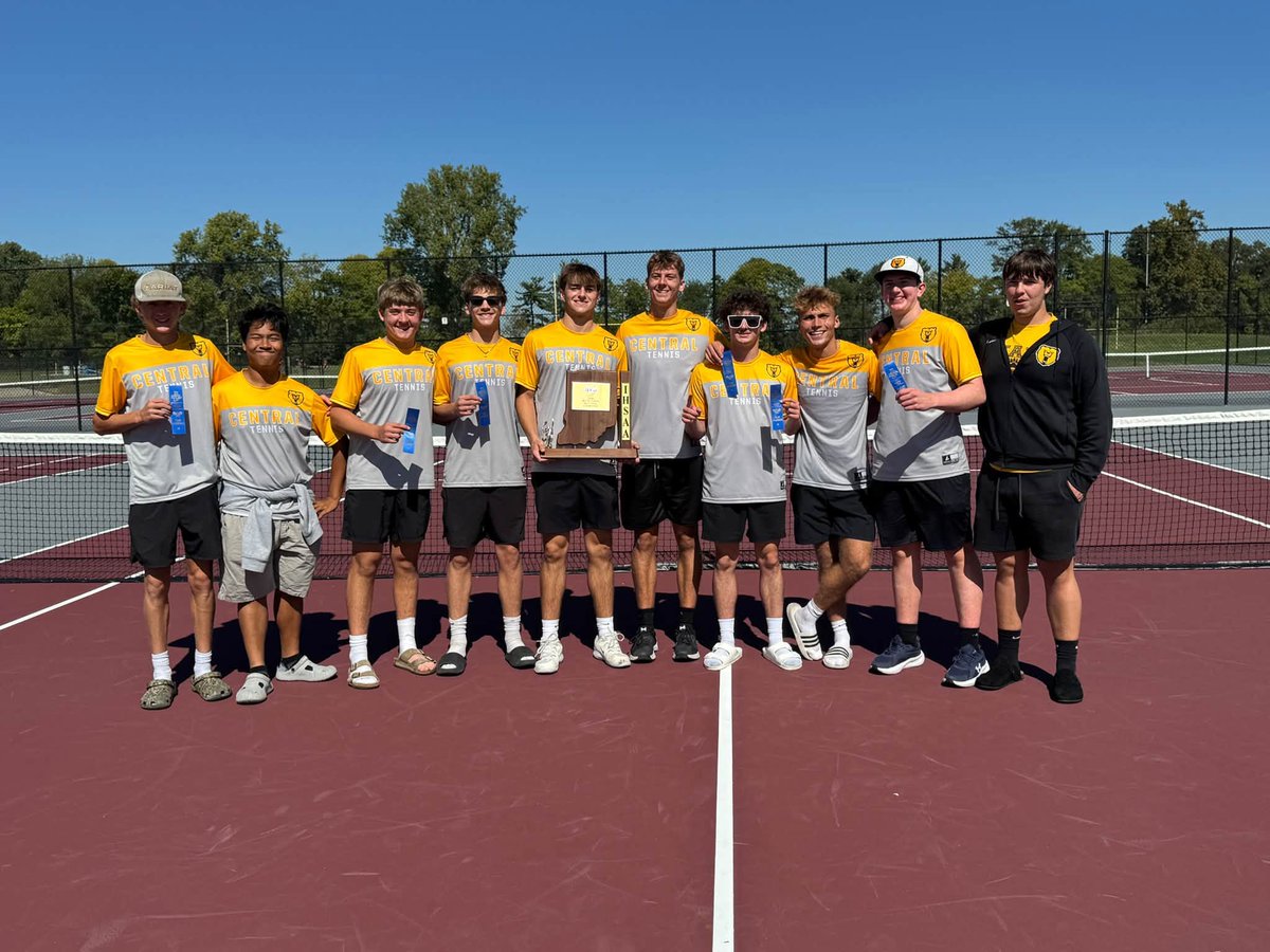 EVSC1's tweet photo. Congratulations to Central High School boys tennis on capturing the sectional championship title!

EVSC will also be well represented in the individual tournament, with doubles teams from both Reitz and North advancing to the regional round.

Best of luck! https://t.co/bYDr8UCZXz
