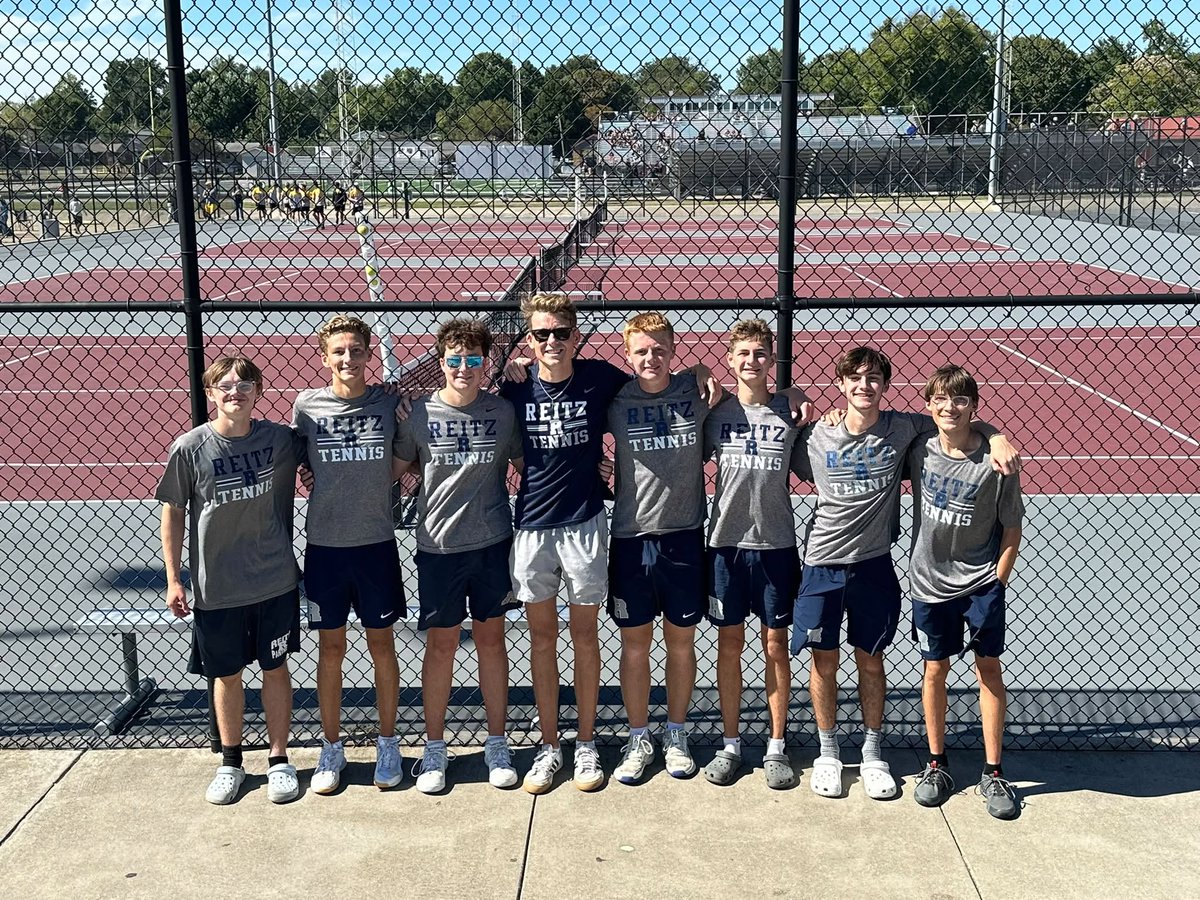 EVSC1's tweet photo. Congratulations to Central High School boys tennis on capturing the sectional championship title!

EVSC will also be well represented in the individual tournament, with doubles teams from both Reitz and North advancing to the regional round.

Best of luck! https://t.co/bYDr8UCZXz