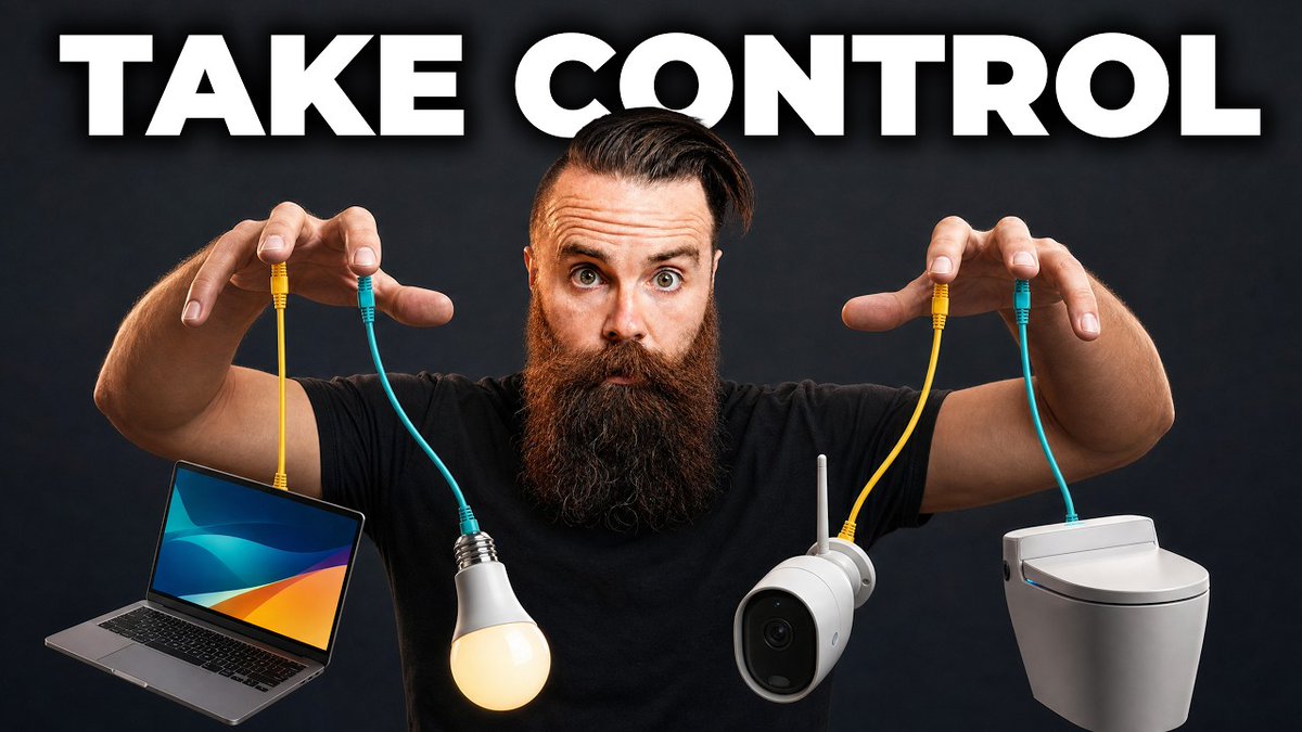 NetworkChuck's tweet photo. NEW VIDEO ----> In your home network, you actually need (2) networks to make it secure. (at least)

But you don't need two routers.

(video link below) https://t.co/kvPafQSTTI