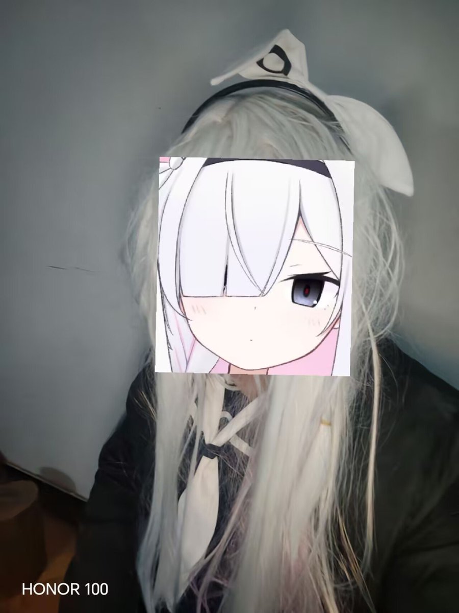 zm96926550's tweet photo. cos了一下普拉娜（因为没有毛娘处理毛所以炸毛了） https://t.co/PdpOND0wPi