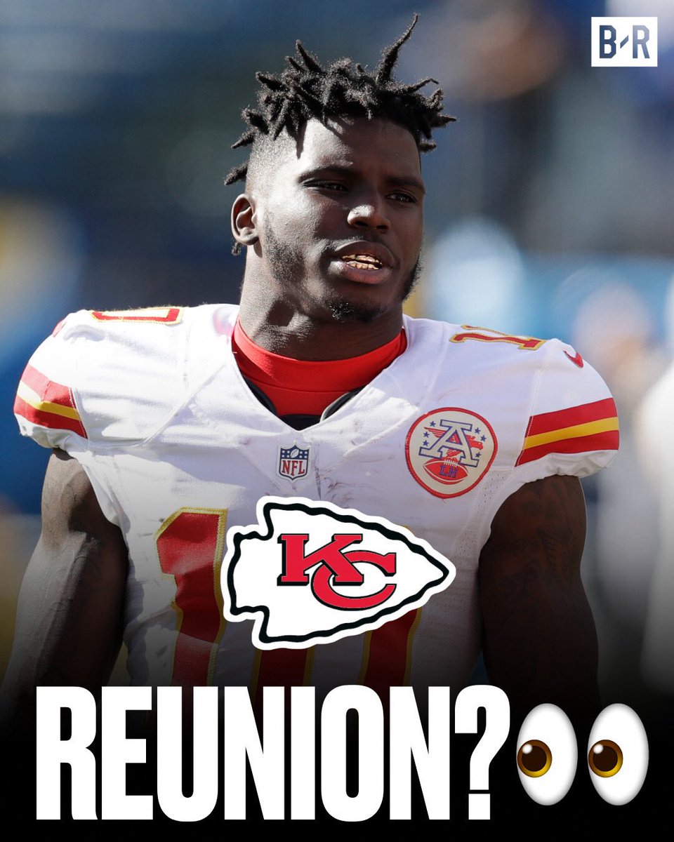 BleacherReport's tweet photo. Could we see a Cheetah/Chiefs reunion this season? 😮

See Kansas City's top FA and trade targets here: https://t.co/XEIPaNurf4 https://t.co/M55Csu5EVU