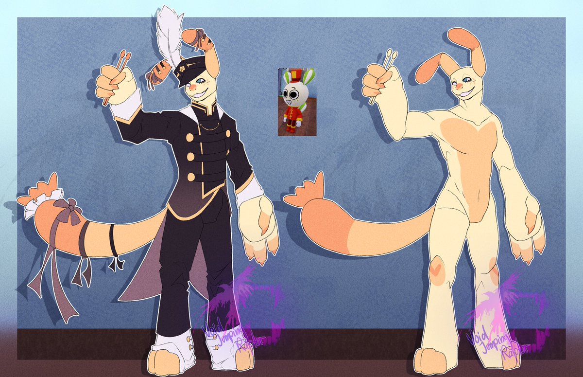 VoidRaptorian's tweet photo. Marching Band Looey cuz the in-game skin didn't do him justice

#Dandysworld #Looey #DandysworldLooey https://t.co/q34PunyCzx