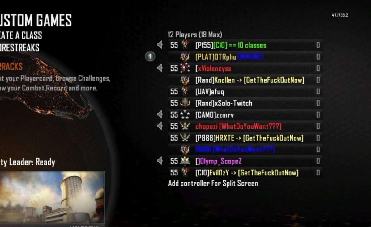 lyfepho's tweet photo. free bo2 unlock alls for rn 

PSN - OTRpho

[UALL] == Unlock All
[CAMO] == Only Camos
[PLAT] == Platinum trophies
[P1-999] == Prestige 1-999
[C10] == 10 classes
[RAND] == Random stats

use these clan tags to unlock what you want https://t.co/GLSFftkavV