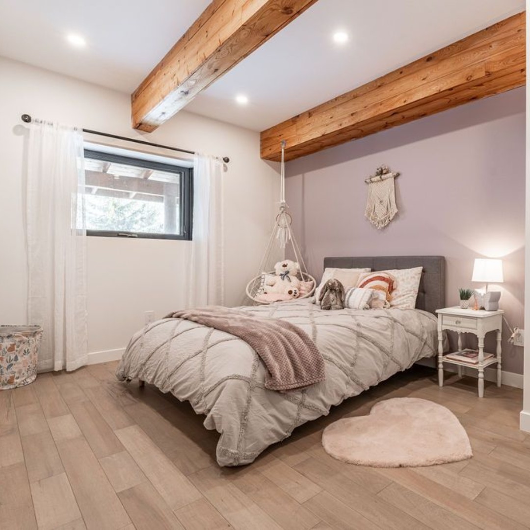CHBANational's tweet photo. The Log House Reno by Hometown Homes, a member of @SaskatoonHBA, won a CHBA National Award for Housing Excellence after transforming a 1990s log house into a home better suited to a growing family.

The homeowners wanted more space and a more open area for gathering and entertaining. The kitchen was relocated from its enclosed location in the centre of the home into an unused section of the living room, while the former kitchen became an additional bedroom.

That redesign came with challenges specific to a log home. New kitchen windows had to be cut into the log walls, plumbing and electrical had to be rerouted into the new kitchen space, and a thermal imaging gun was used to locate the main floor’s in-floor heating lines so they would not be damaged during jackhammering.

Take a look through the before-and-after photos, then read the full story behind The Log House Reno:
https://t.co/AiniwMHAud

#CHBAHousingAwards #RenovationMonth #RenoMonth #WholeHomeRenovation