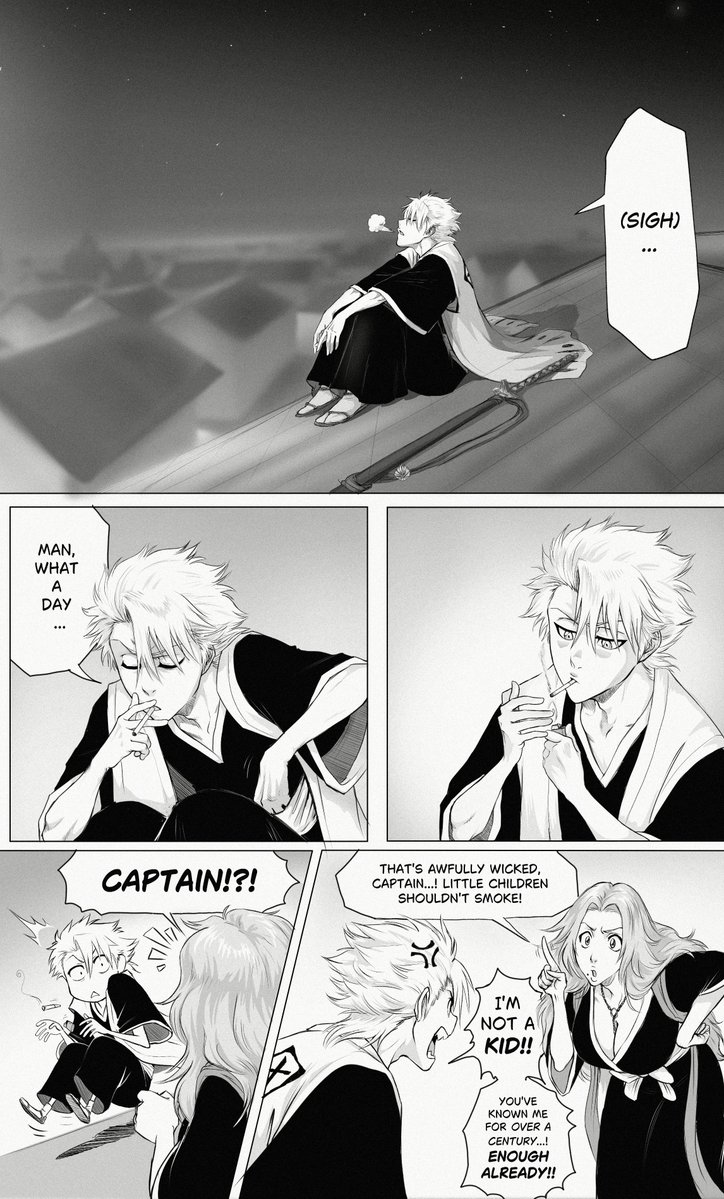 Hadsbae's tweet photo. Someone in the comments said it best:

"Toshiro has to deal with all the rest of them while being the only normal one of the bunch.

He'd be chain smoking purely from stress." 😂 https://t.co/jW3RKVZ8l6