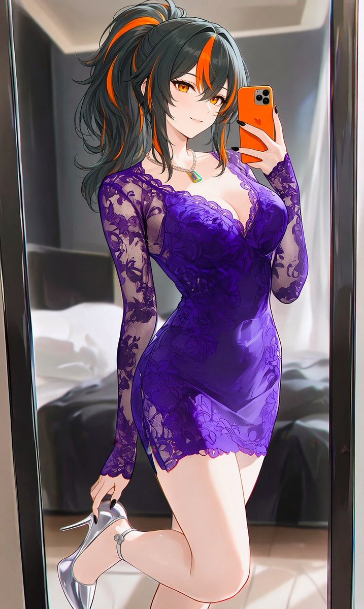 Leon343xD's tweet photo. Zhu Yuan is ready for her date with Wise...
#ZhuYuan
#ZenlessZoneZero https://t.co/zBmDnRYQyW