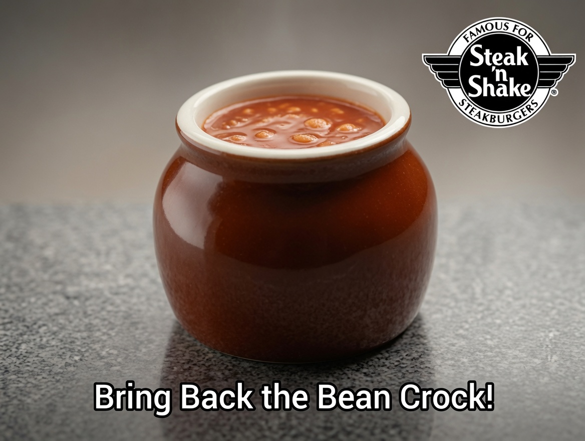 QuakerExtremist's tweet photo. @GuntherEagleman @SteaknShake #bringbackthebeancrock https://t.co/haH5R8VUBE
