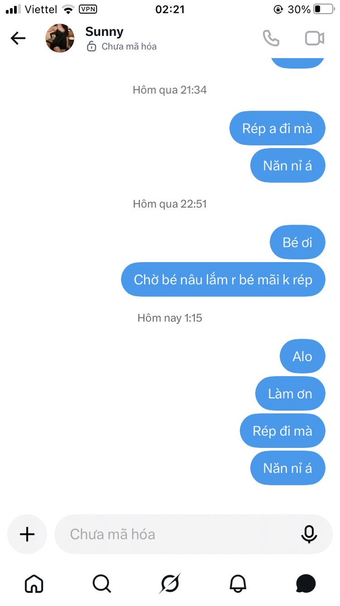 CacBuef's tweet photo. @girlanhlung Bao nhiêu tin rồi bé k rép https://t.co/A3IbK6011l