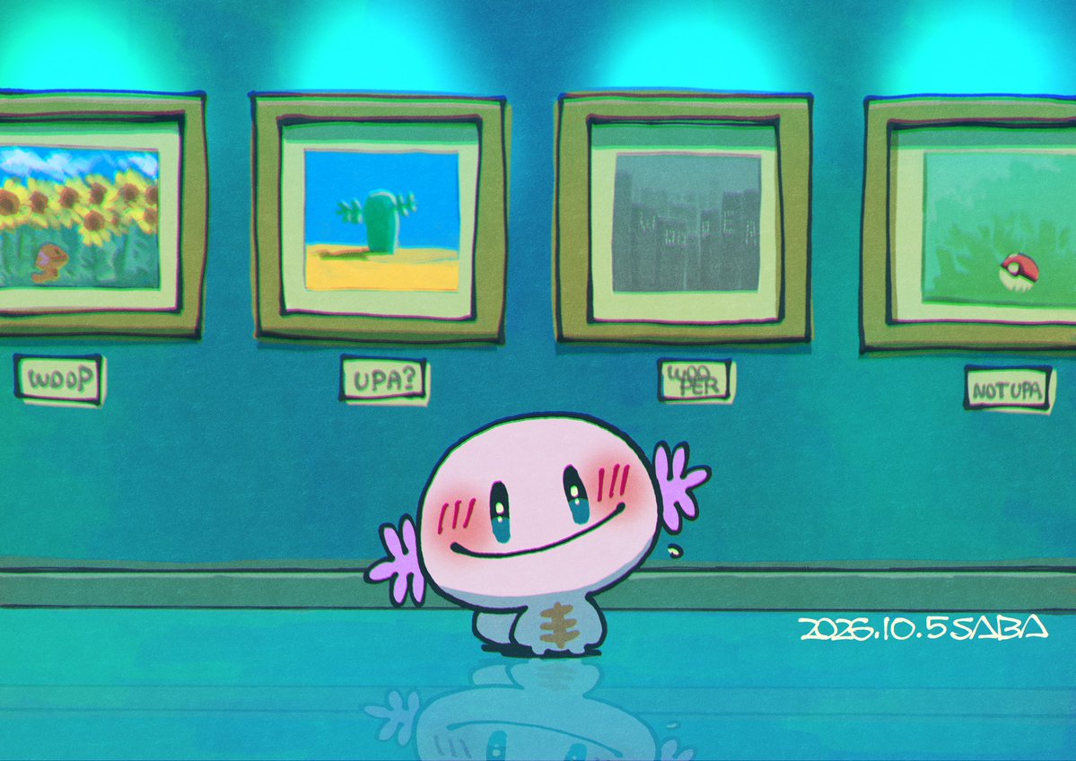 zakochirashi's tweet photo. 2440:solo exhibition!🖼️

#1日1ウパー https://t.co/Rb5OJn8dpw
