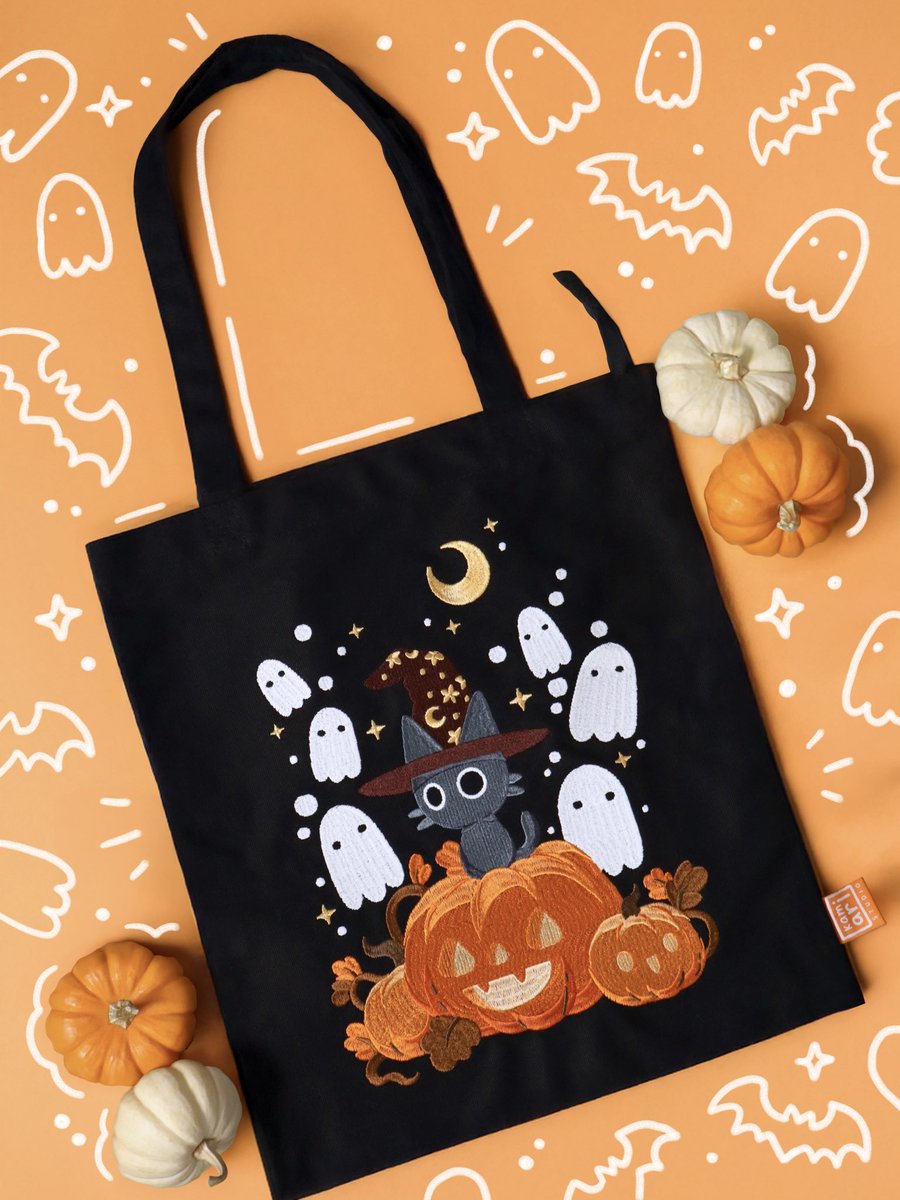 kamiaristudio's tweet photo. Spice &amp; Friends Tote Bag 🎃🐈‍⬛🦇👻
October 17th 11AM EST https://t.co/CP1lyrWZzP