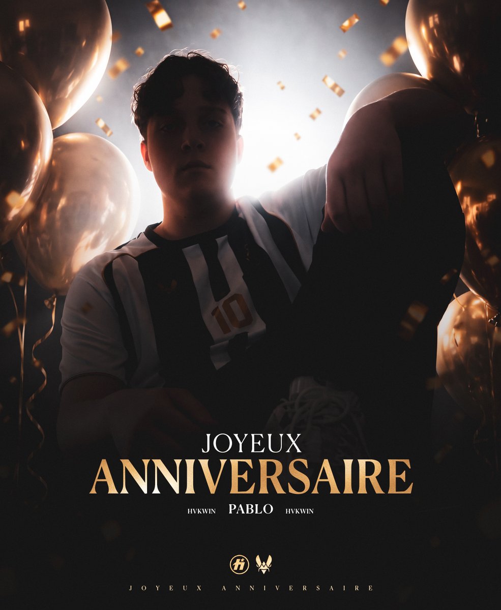 HvKGGs's tweet photo. C'est l'anniversaire de notre goat danois 🥳

On compte sur vous pour souhaiter un joyeux anniversaire à @PabloWingu 🇩🇰 dans les commentaires🎊 https://t.co/vHQhOLpi6D