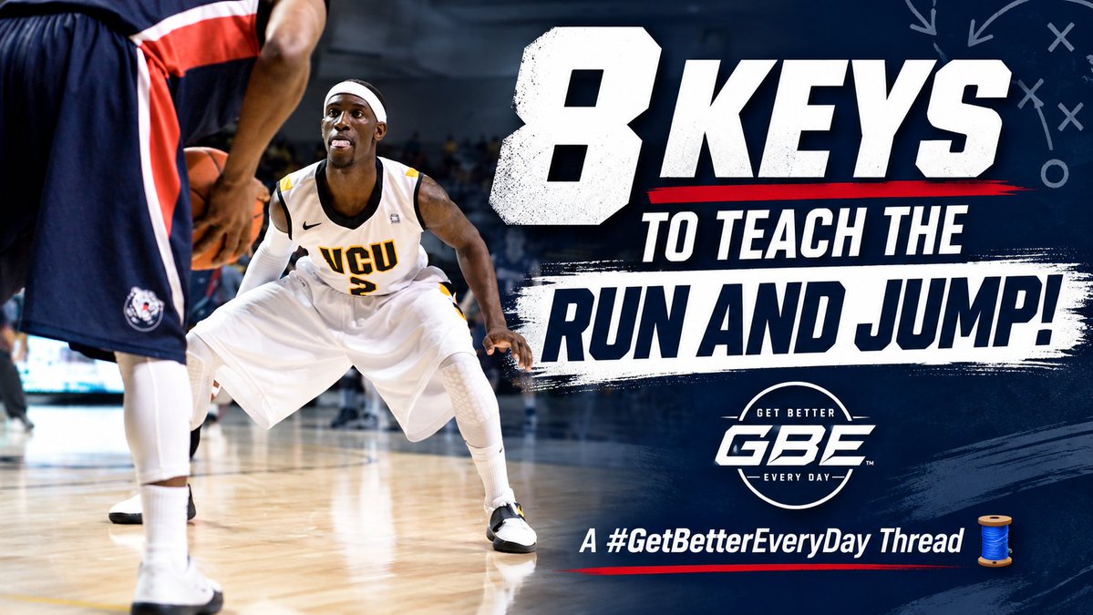 Coach_DeMarco's tweet photo. If used correctly, the Run and Jump Press can be a nightmare for opponents! The constant pressure will help you gain a physical/psychological advantage over them and its difficult to prepare for in practice!

8 KEYS TO TEACH THE RUN AND JUMP!

A #GetBetterEveryDay Thread🧵 https://t.co/Ftms1bGfHG