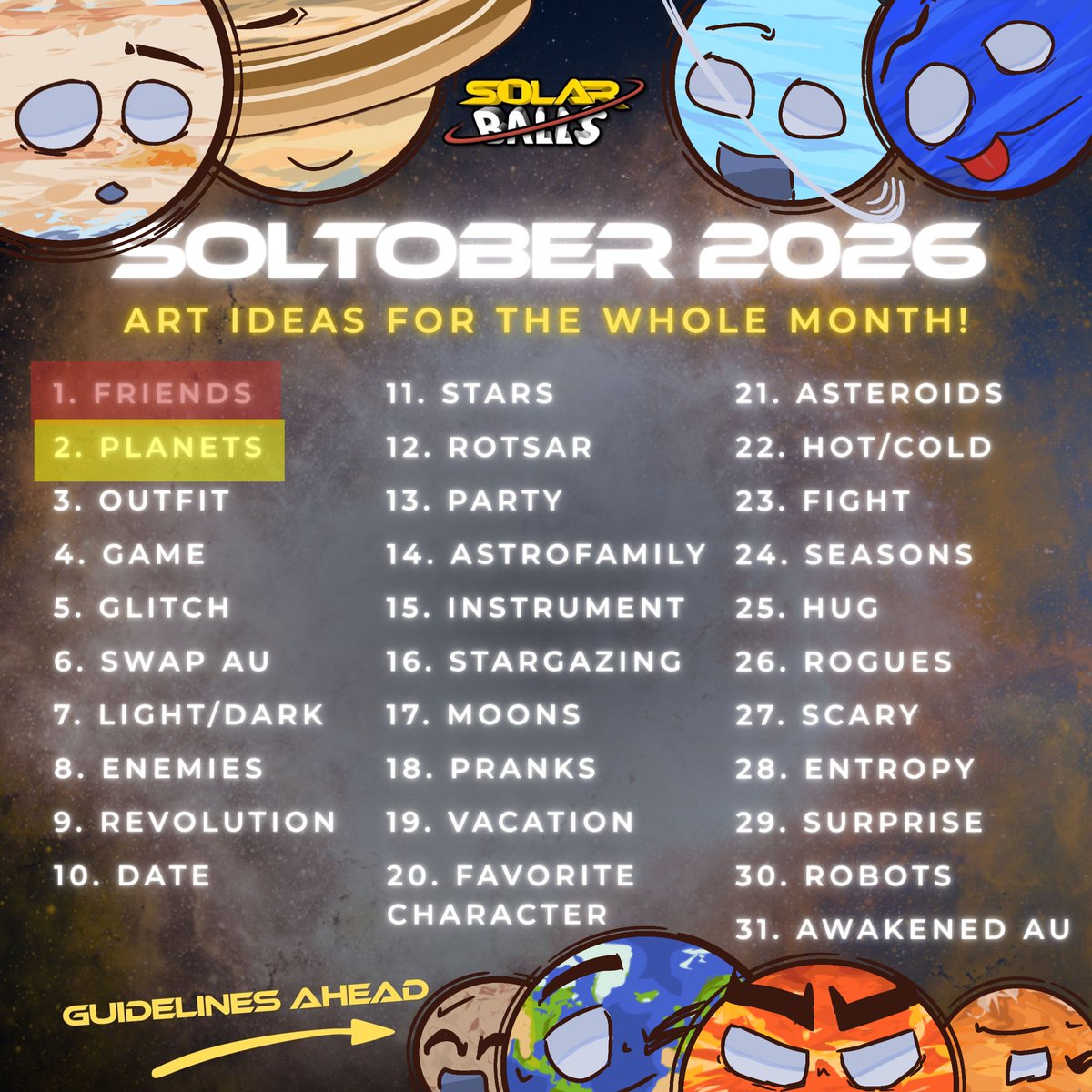 yeah1mn0t_Ibram's tweet photo. Day 2 : Planets | Earth
"Save Voyage, my Earthlings..."
#solarballs #solarballsart #solarballsfanart #soltober #soltober2026 https://t.co/pbpJjbaPRN