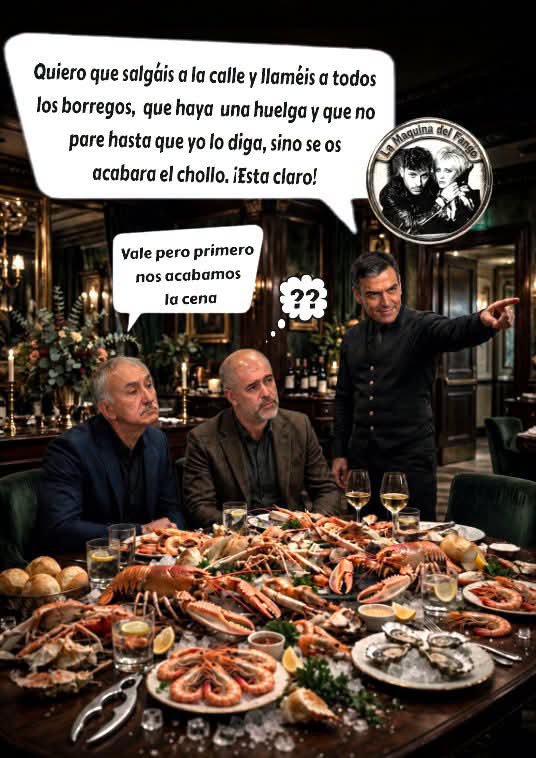 Honey6464's tweet photo. @GuajeSalvaje Según el comegambas ese, el currito que está harto de pagar impuestos, con la cesta de la compra por las nubes y los combustibles a precio de oro, tiene que movilizarse. Será contra Sánchez, el PSOE y sus sindicatos. https://t.co/oSFkW4K8Wu