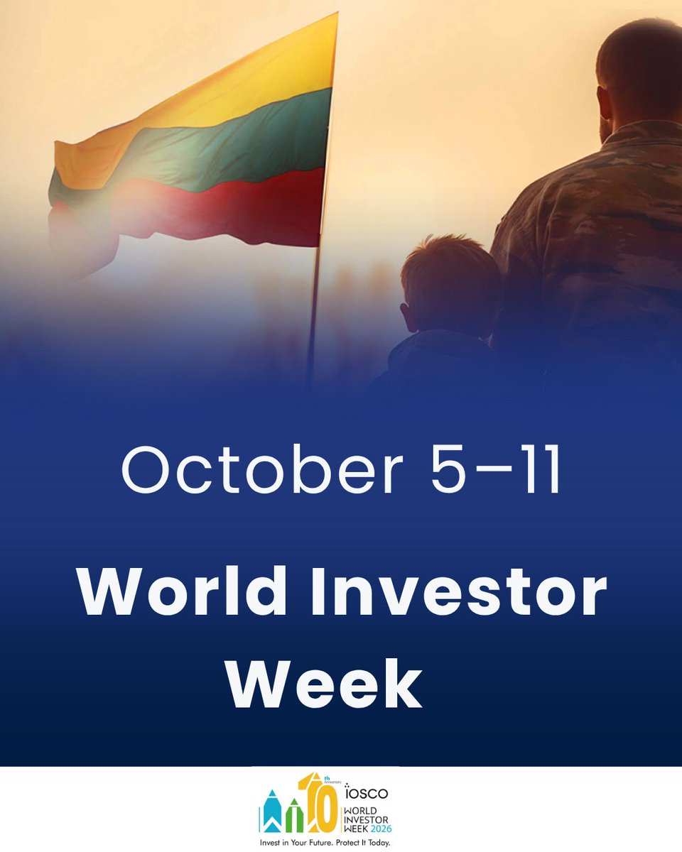 LithuaniaFinMin's tweet photo. Happy 10th #WorldInvestorWeek.

We shine our spotlight on defense bonds🛡️ as a tool for financial resilience that allows investors to support national security. https://t.co/1eNPR5PUh1
