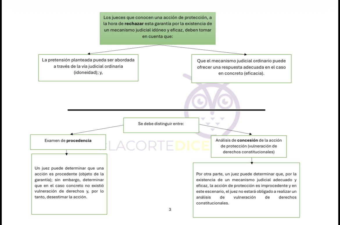 VeronicaLHM's tweet photo. 🔵Procedencia de la acción de protección: Sentencia No. 1725-25-JP/26

🔺Un tema cada vez más técnico. 

*Puedes escribirnos a lacortedice@gmail.com por este PDF🦉 https://t.co/cXJ0r9fWO2